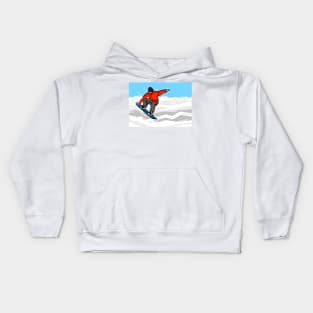 Snowboarding Kids Hoodie